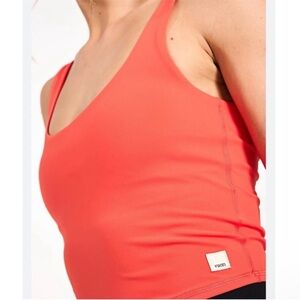 VUORI Daily Pomelo Orange Crop Tank Size XL